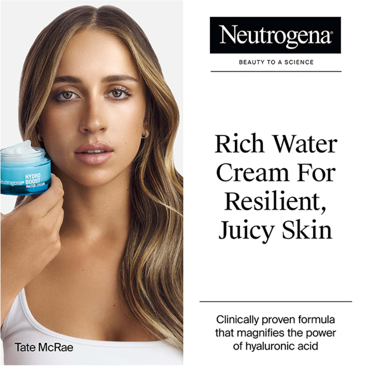 Neutrogena hydrating gel cleanser pump bottle for gentle daily cleansing
