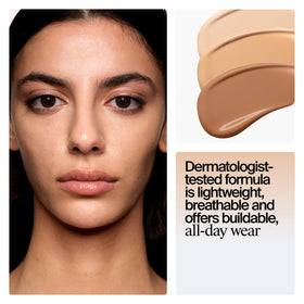 Neutrogena size comparison illustrating 1 fl oz travel-friendly bottle