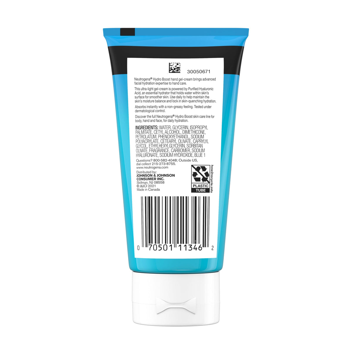 Neutrogena 3 oz tube next to common items for size-reference benefit