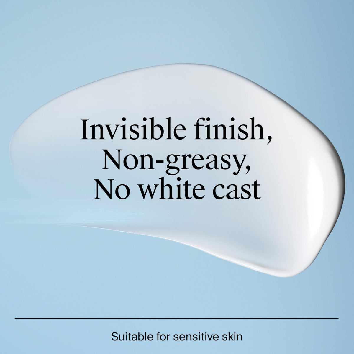 Neutrogena moisturizer spread on hand to show hydration and non-greasy finish