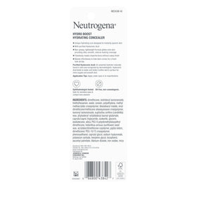 Neutrogena before and after comparison demonstrating coverage and natural finish benefit