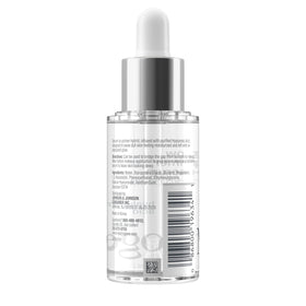 Neutrogena before and after skin image showing visible plump, dewy benefit