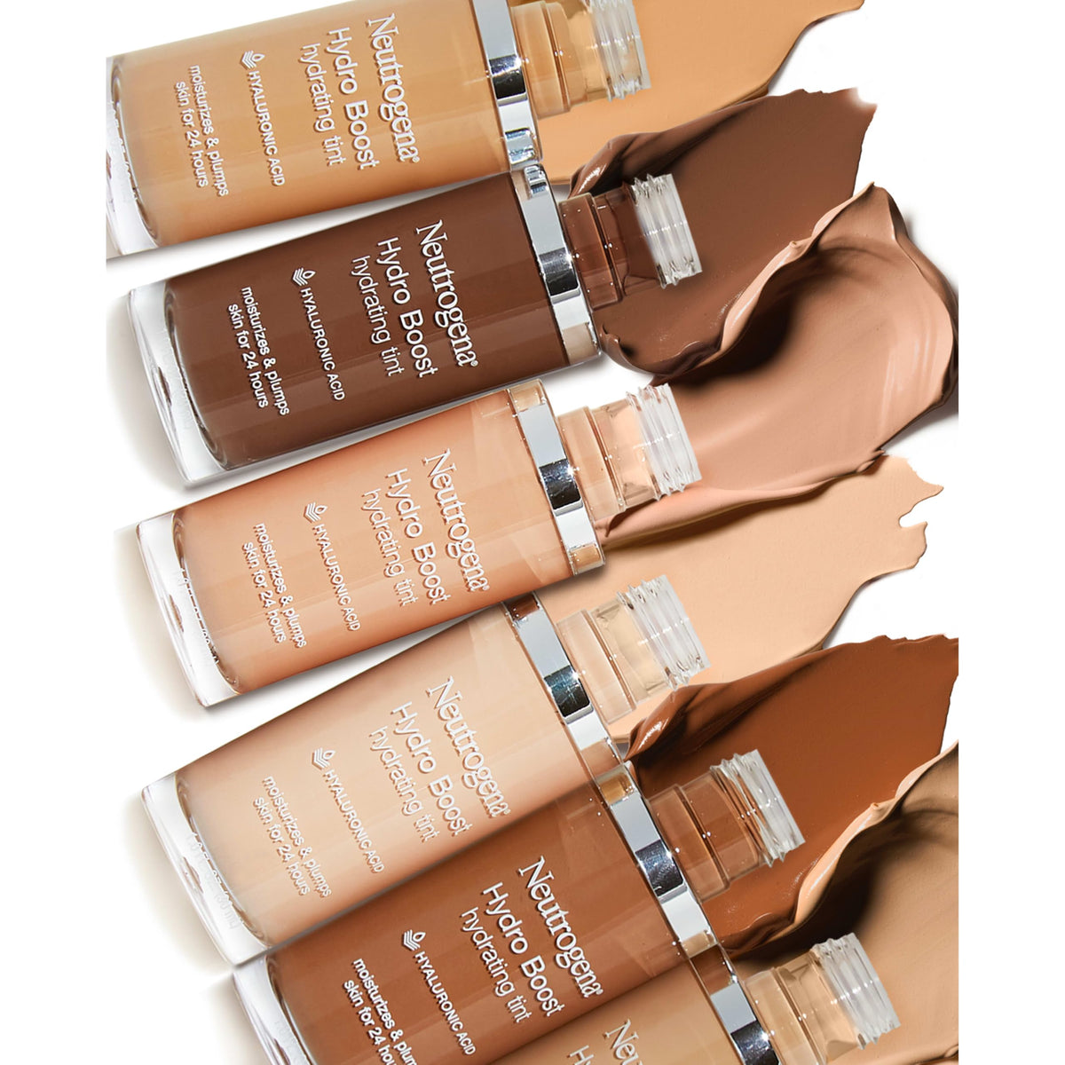 Neutrogena blended tint closeup revealing natural, even finish
