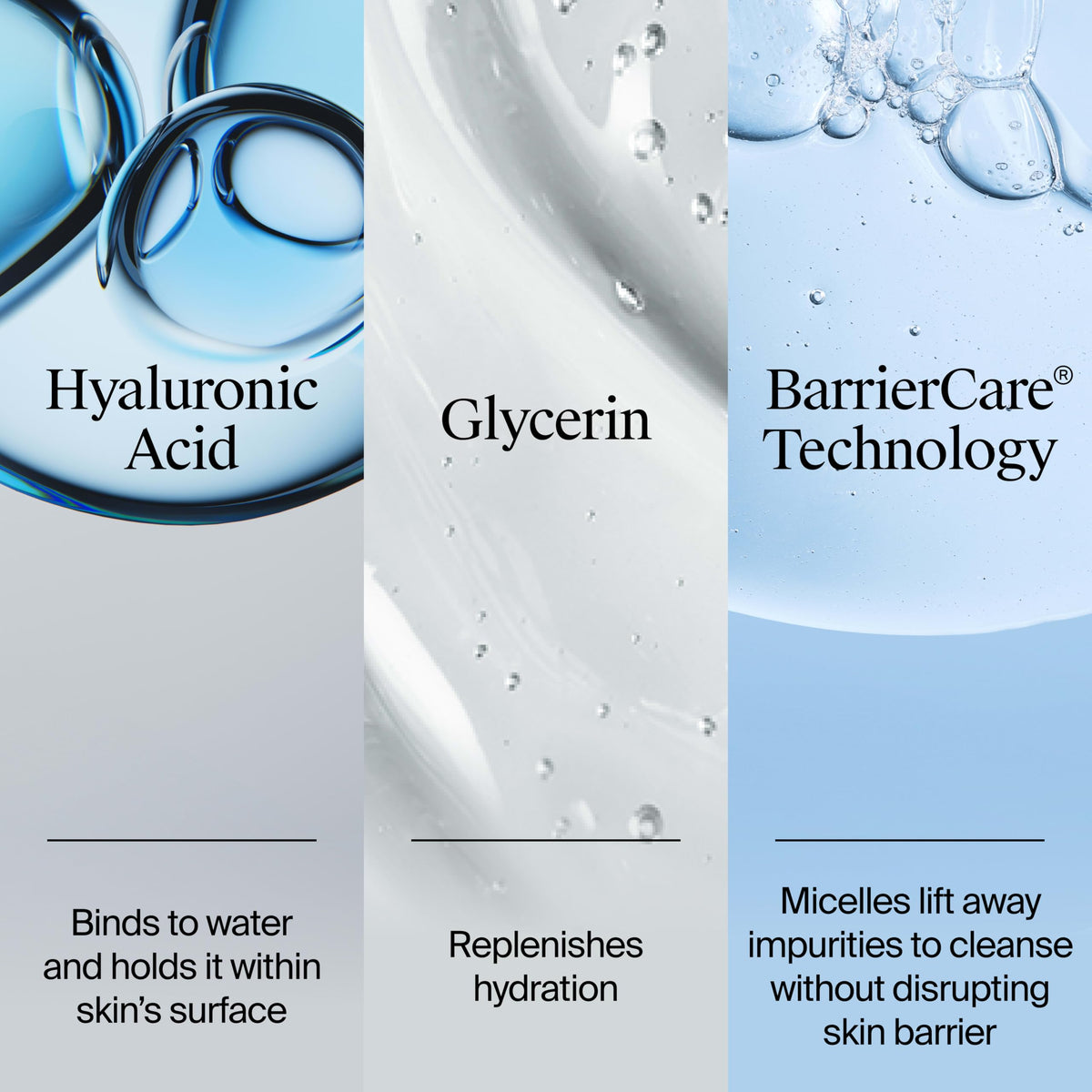 Neutrogena Hydro Boost bottle next to Hydro Boost moisturizer for layering benefit