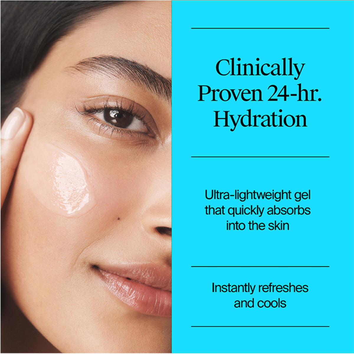 Neutrogena small hydrating gel cleanser bottle useful for travel