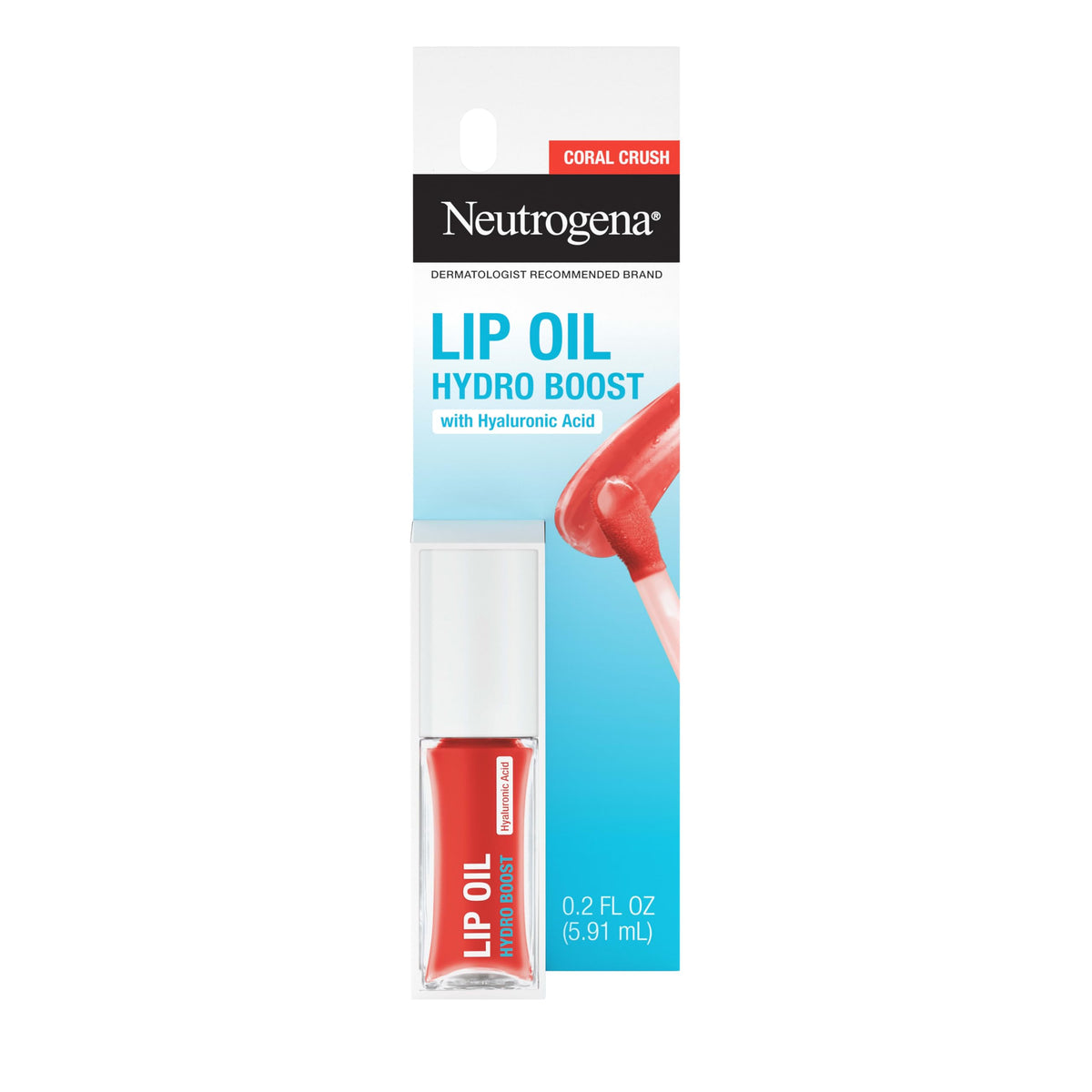 Neutrogena Hydro Boost label detail displaying formula highlights and ingredient transparency benefit