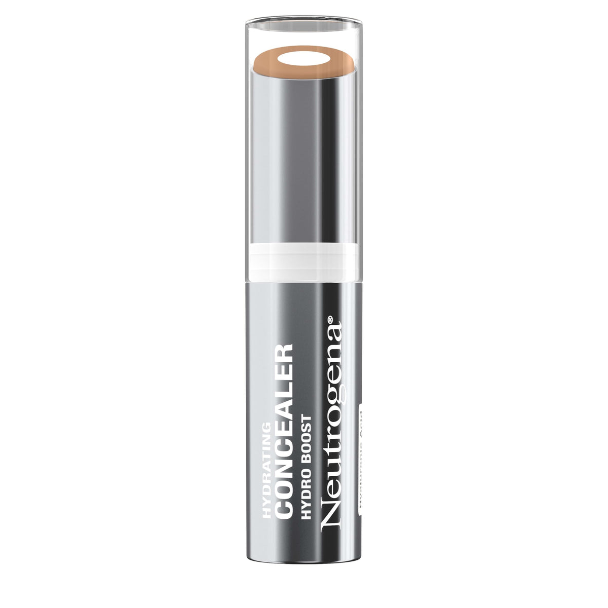 Neutrogena creamy concealer texture closeup showing smooth blendability benefit