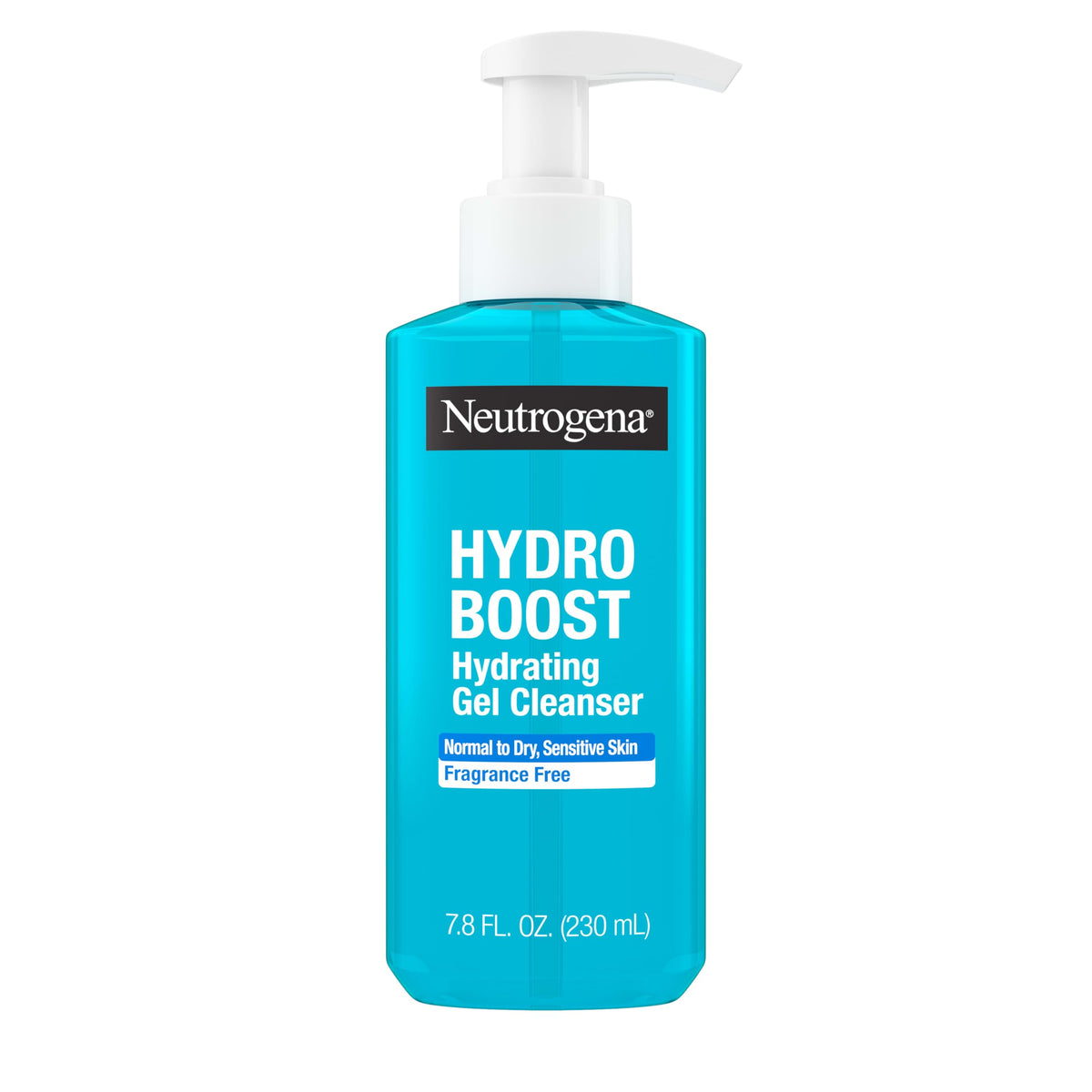 Neutrogena front bottle view showing packaging and gentle hydration benefit