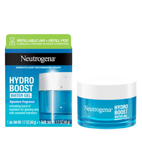 Neutrogena front packaging showing starter kit and benefits
