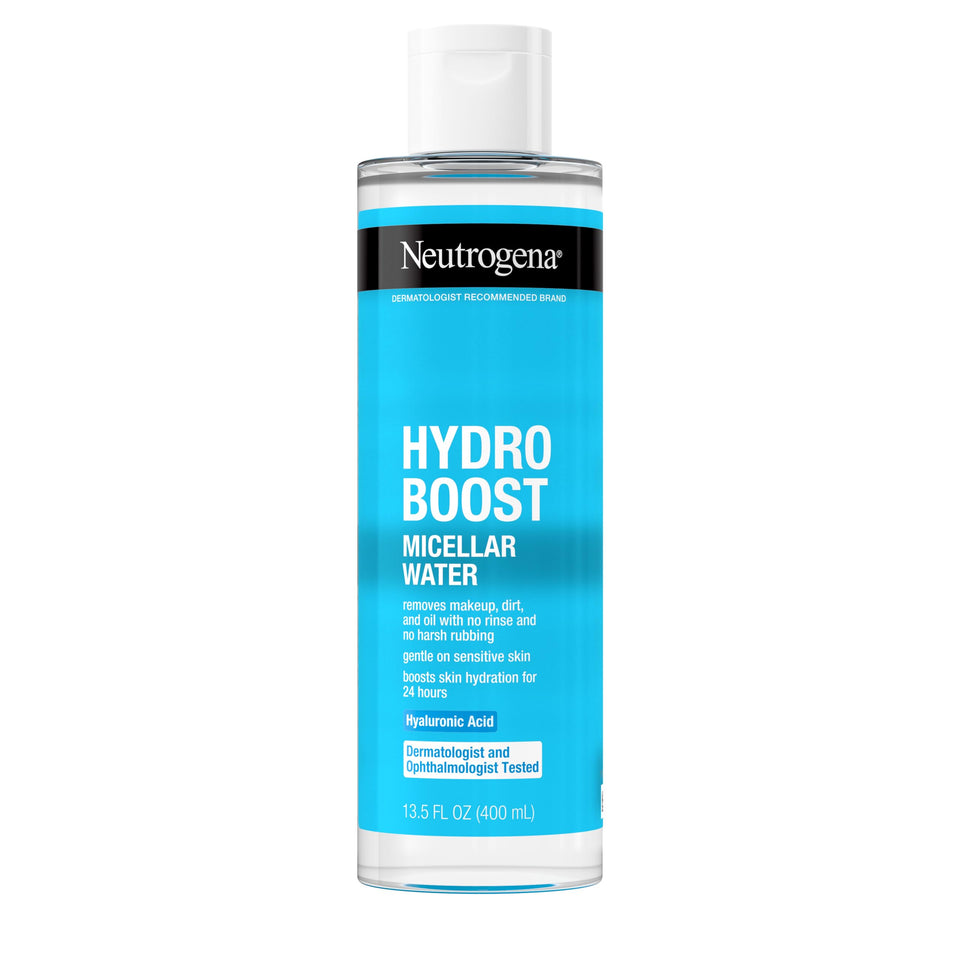 Neutrogena front bottle shot showing clean packaging and hydration benefit
