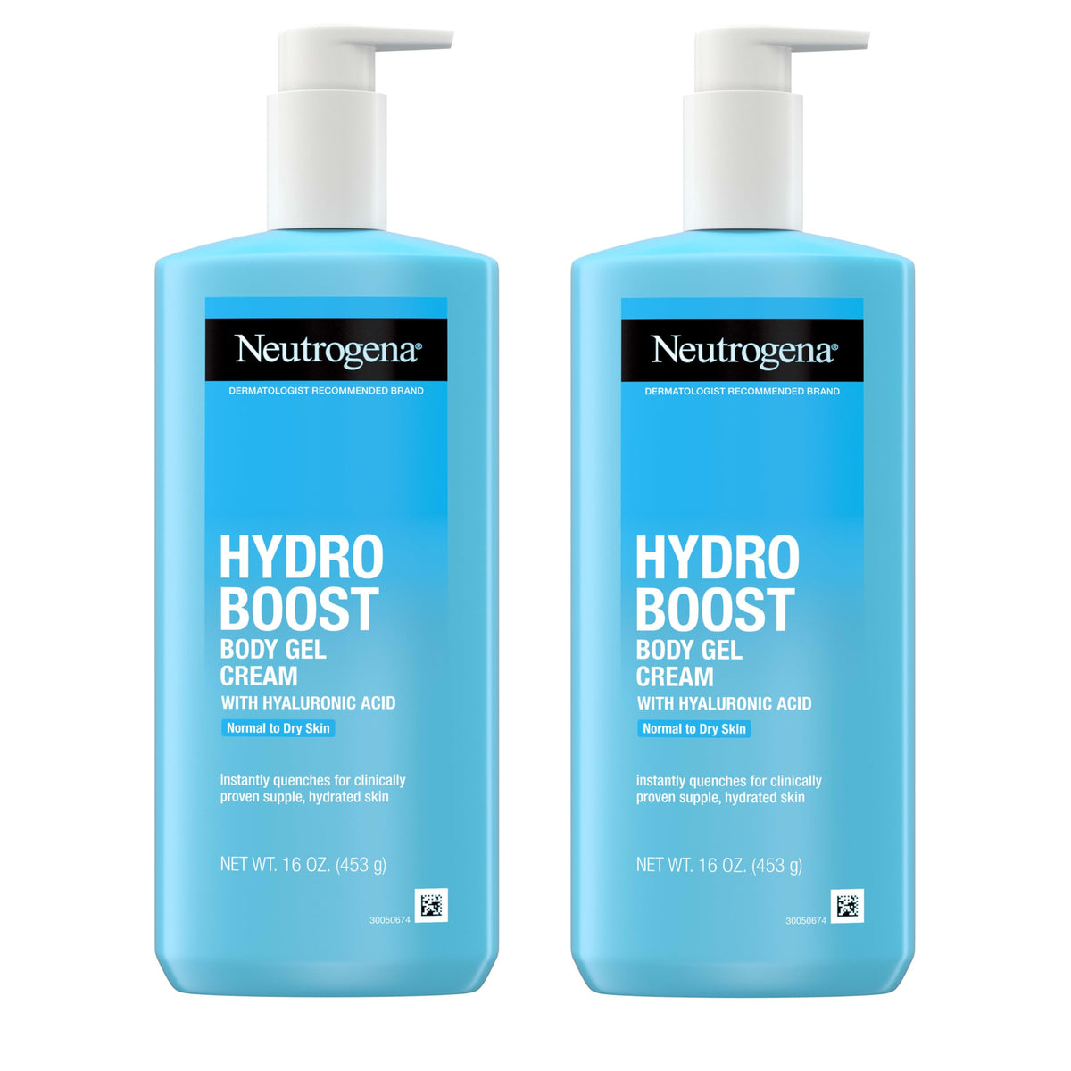 Neutrogena bottle front packaging showing label and 16 oz size for reliable hydration