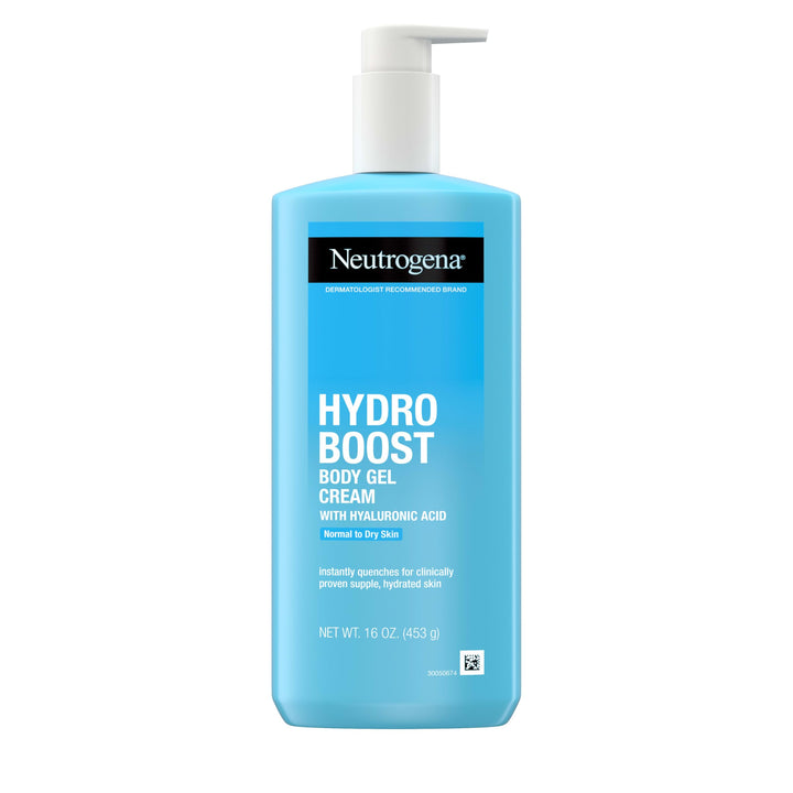 Neutrogena front packaging showing 16 oz tube and clear benefits