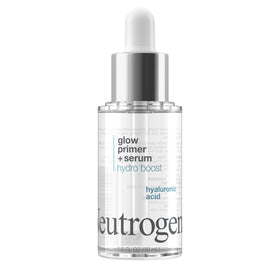 Neutrogena front packaging showing compact 1 fl oz bottle and benefits
