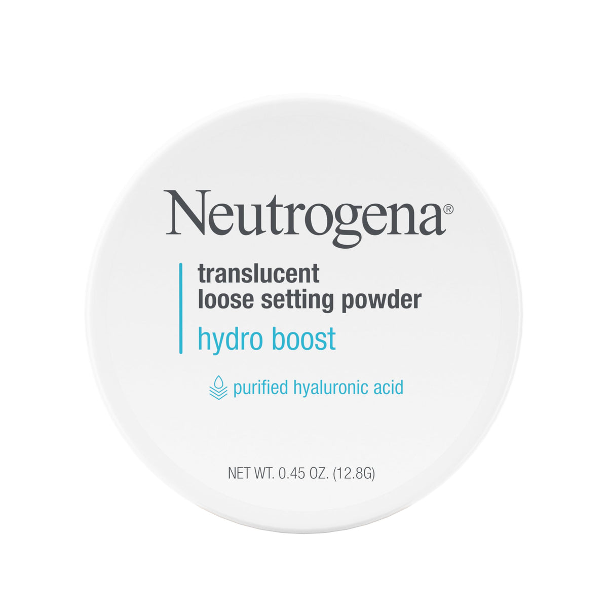 Neutrogena front packaging showing the translucent powder for a flawless finish