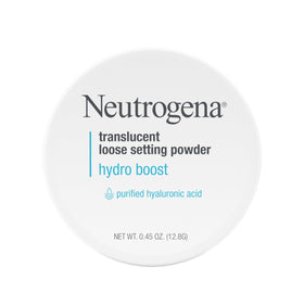 Neutrogena front packaging showing the translucent powder for a flawless finish