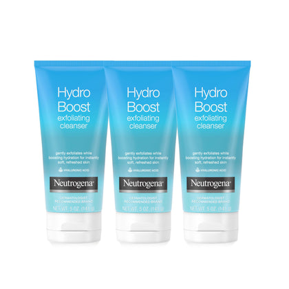 Neutrogena three 5 oz tubes front view showing packaging and value