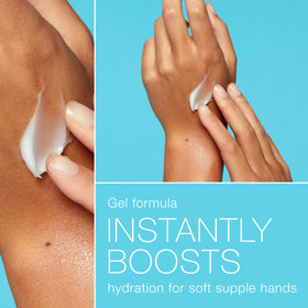 Neutrogena hyaluronic acid visual highlighting moisture-binding ingredient benefit