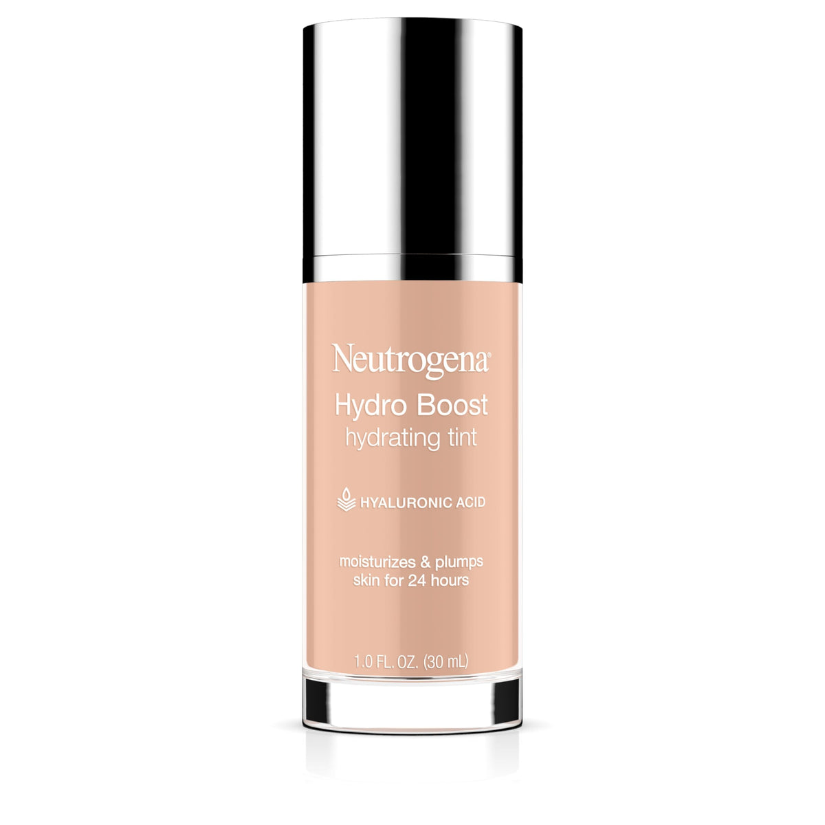 Neutrogena front packaging showing bottle and label with moisturizing benefits
