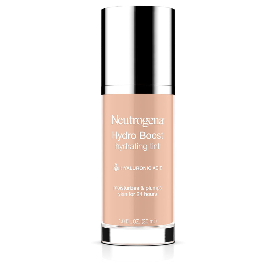 Neutrogena front packaging showing bottle and label with moisturizing benefits