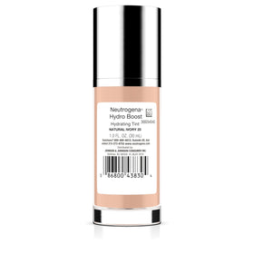 Neutrogena in bathroom routine setting showing quick, skincare-makeup combo
