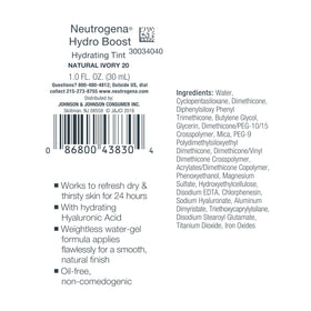 Neutrogena bottle in hand for scale showing compact, travel-friendly size
