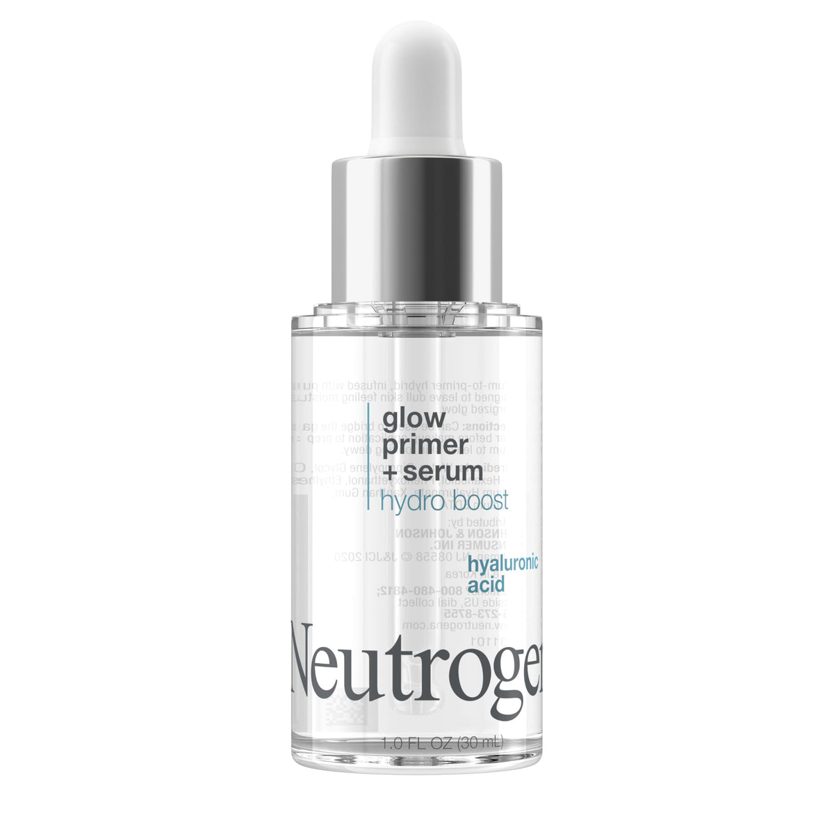 Neutrogena applied under foundation showing improved makeup adherence benefit