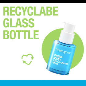 Neutrogena hyaluronic acid ingredient visual conveying hydration benefits and skin support