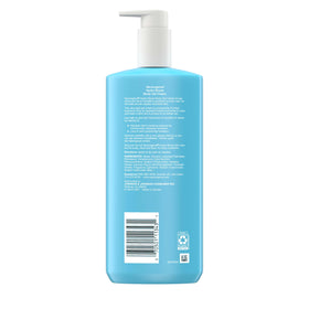 Neutrogena ingredient label highlighting hyaluronic acid benefit