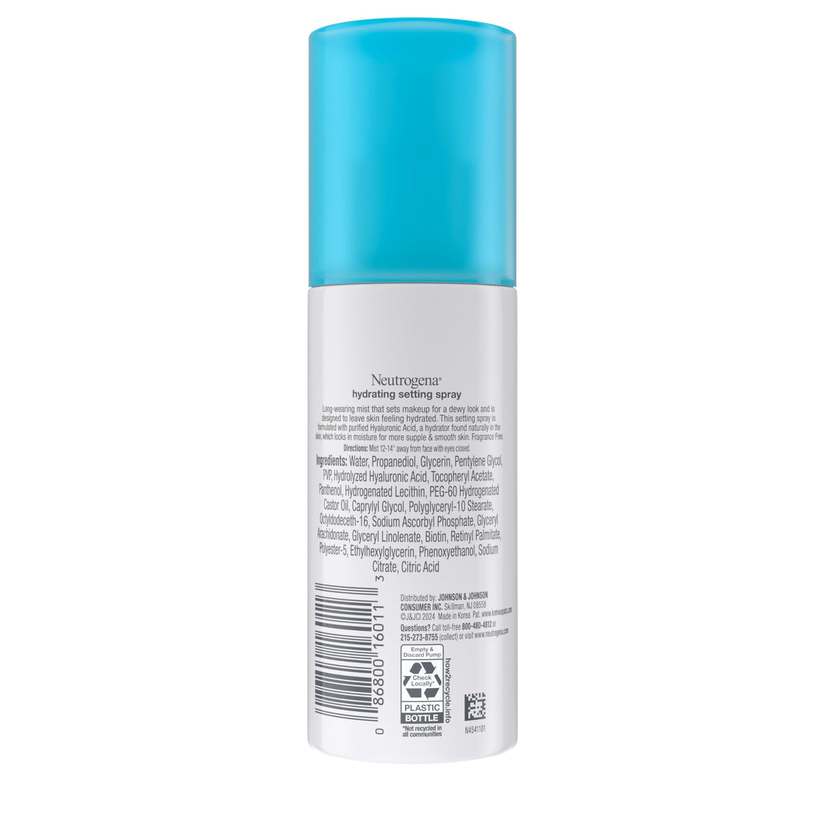 Neutrogena bottle on bathroom counter styled with skincare for daily routine