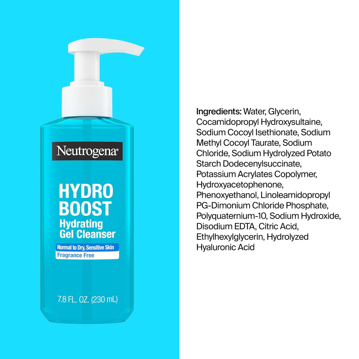 Neutrogena used in lifestyle shot with visibly smoother, hydrated-looking skin