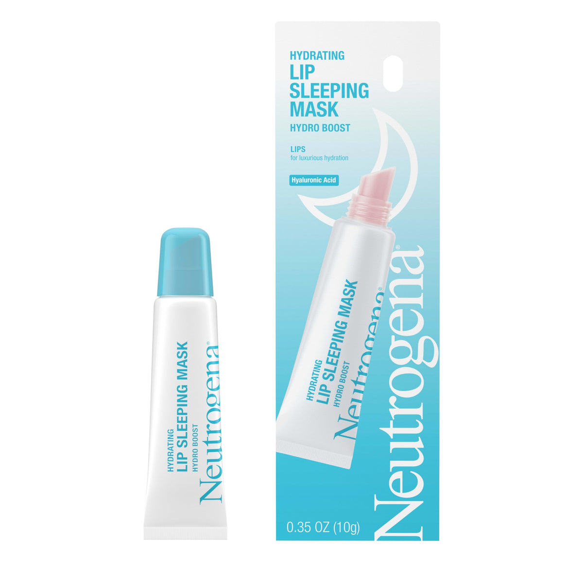 Neutrogena squeeze-tube cap detail for controlled application and mess-free benefit