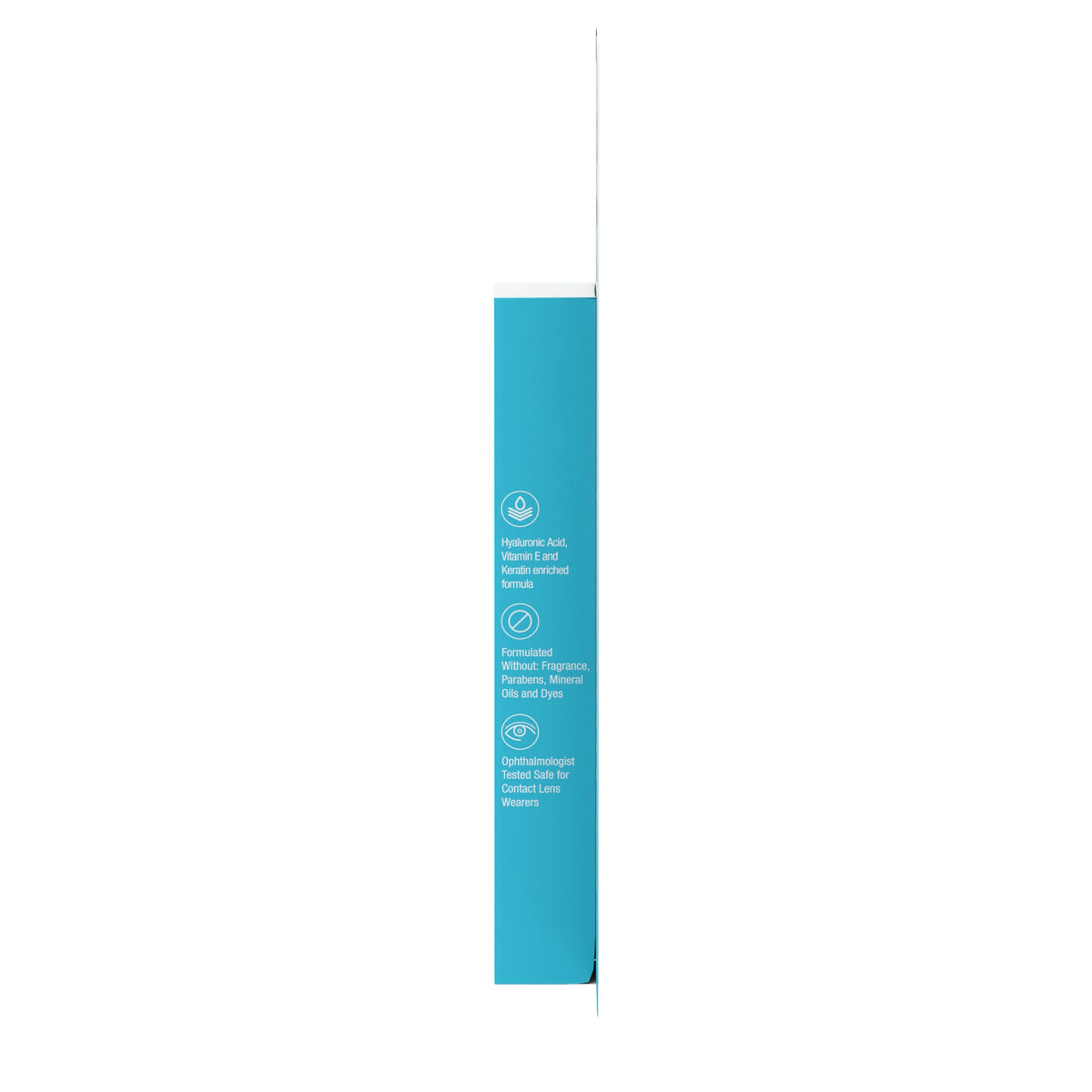 Neutrogena Hydro Boost mascara before and after lashes showing fuller, plumper effect