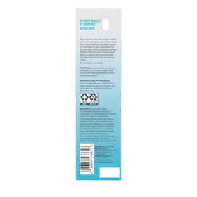 Neutrogena Hydro Boost mascara next to a coin showing compact 0.21 oz travel-friendly size