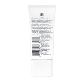 Neutrogena primer layered under foundation improving wear