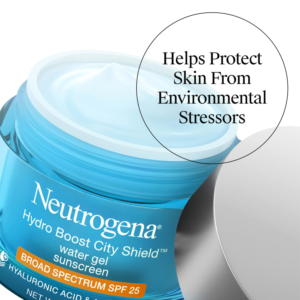 Neutrogena dispensing gel from tube highlighting easy application