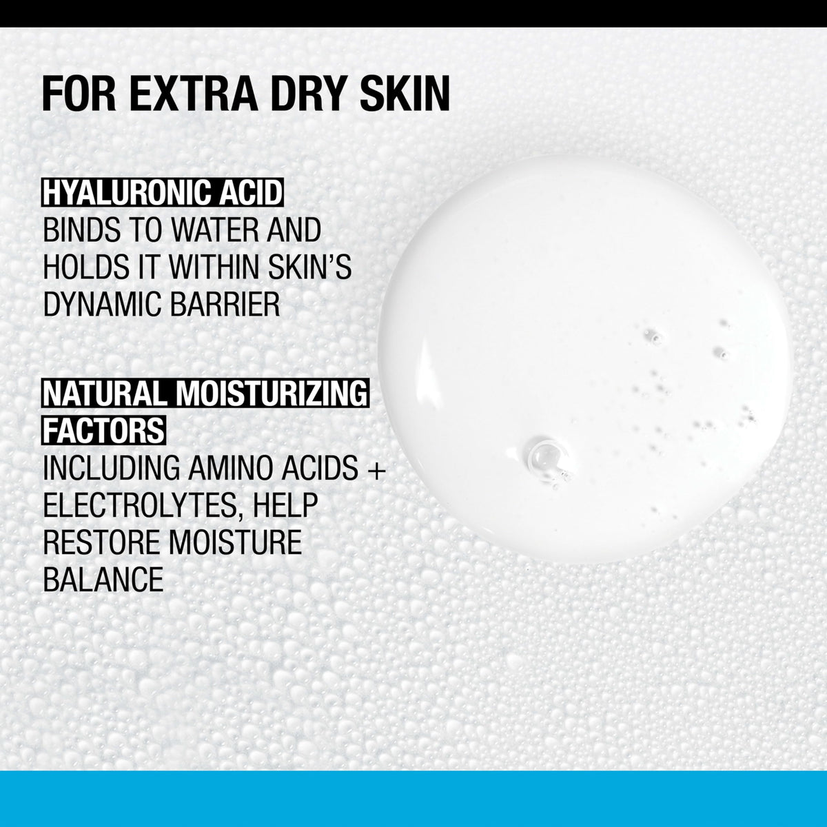 Neutrogena recyclable glass bottle highlighting sustainable packaging and quality