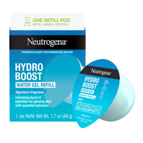 Neutrogena refill pod front packaging showing product benefits and size