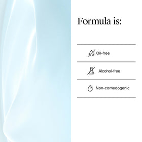 Neutrogena applied under foundation to show smooth makeup base