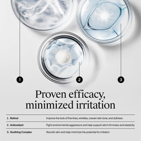 Neutrogena ingredient label focused on retinol and carnosine, clarifies active benefits