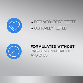 Neutrogena ingredient label close-up showing retinol and hyaluronic acid benefits