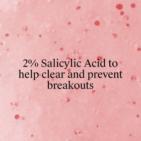 Neutrogena ingredient label showing salicylic acid and vitamin C for clarity