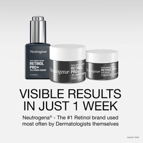 Close-up Neutrogena ingredient label demonstrating stabilized retinol formulation benefit