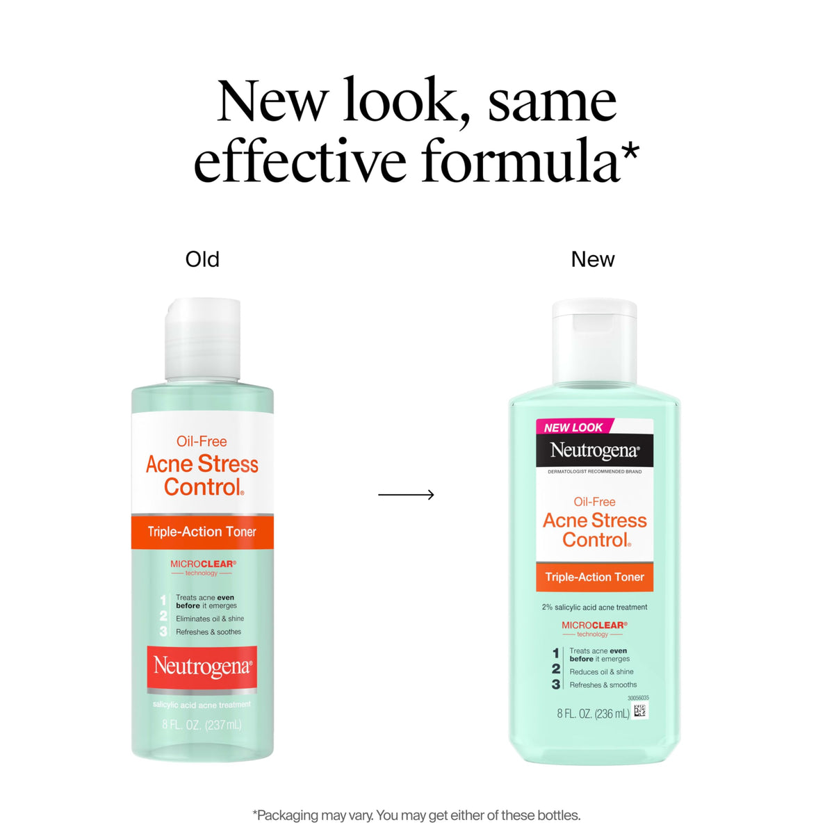 Neutrogena label closeup highlighting active 2% salicylic acid and ingredients