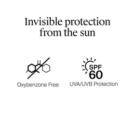 Neutrogena label and ingredients view showing SPF 60+ and oxybenzone-free detail