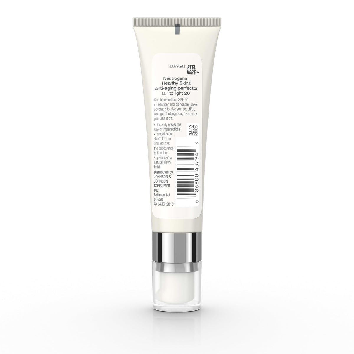 Neutrogena in bathroom morning routine showing simplified skincare and sun protection