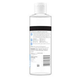 Neutrogena bottle styled on bathroom shelf for lifestyle context and aesthetic