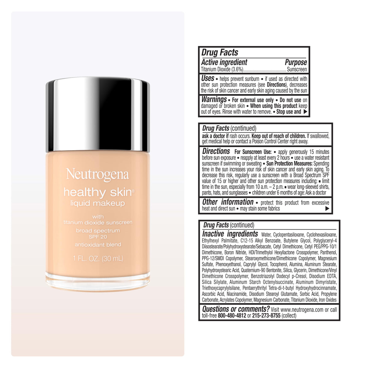 Neutrogena in bathroom routine scene showing daily skincare-meets-makeup benefit