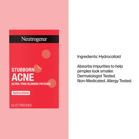 Neutrogena lifestyle image of person post-use showing clearer skin confidence