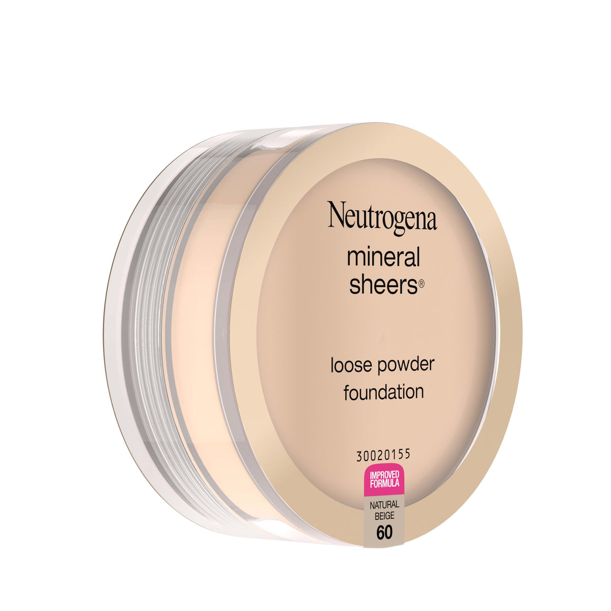 Neutrogena jar next to coin size comparison showing compact travel-friendly volume advantage