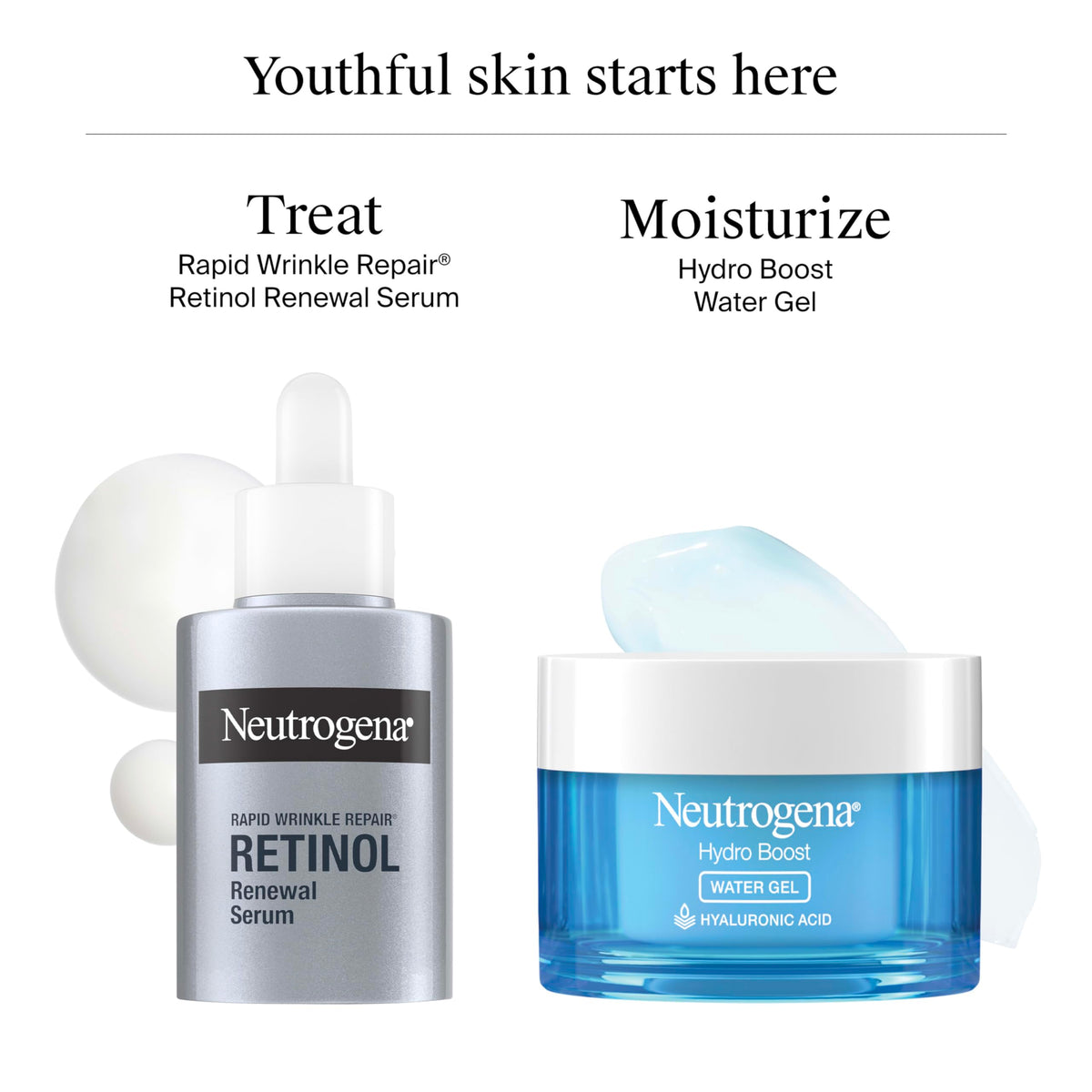 Neutrogena in morning routine setting, implies seamless daily skincare integration